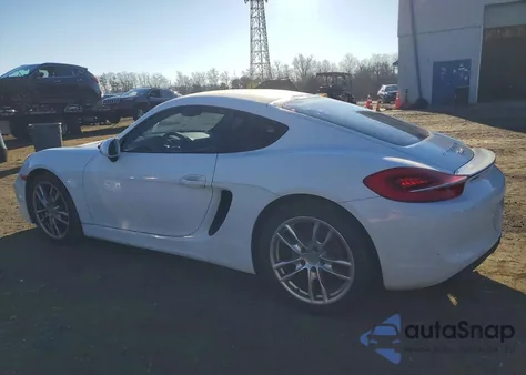 2015 Porsche Cayman from USA, damaged, VIN WP0AA2A84FK164253